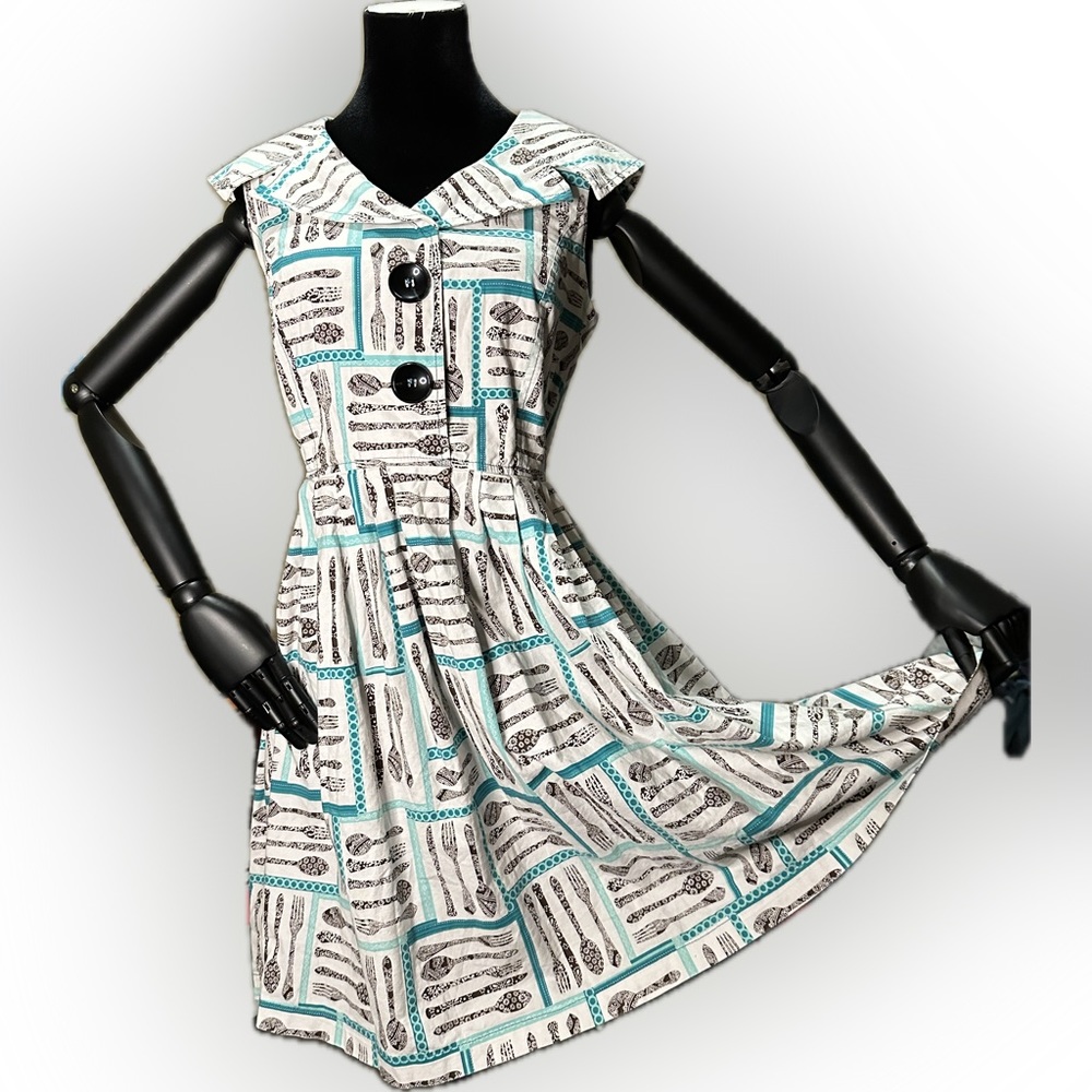 Beebop & Wally // Vintage 50s Diner Dress // Size M